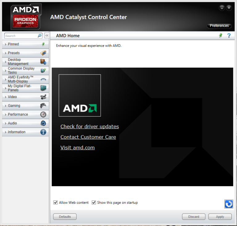 amd control panel change resolution on profile